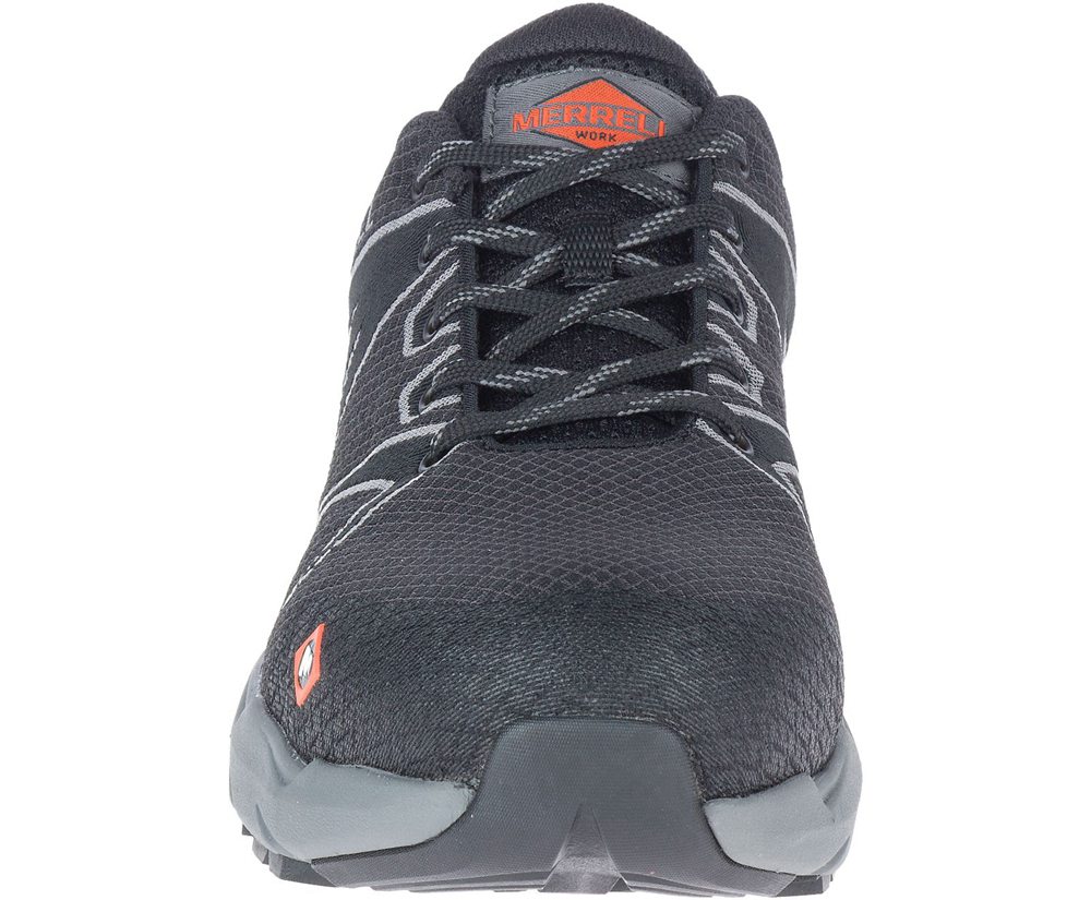 Merrell Løbesko Herre - Fullbench 55 Alloy Toe - Sort - YDT980567